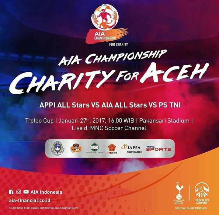 Charity for Aceh: Sore Ini di Stadion Pakansari, Gratis!